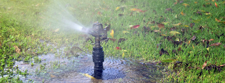 What to Do If Sprinkler Is Leaking